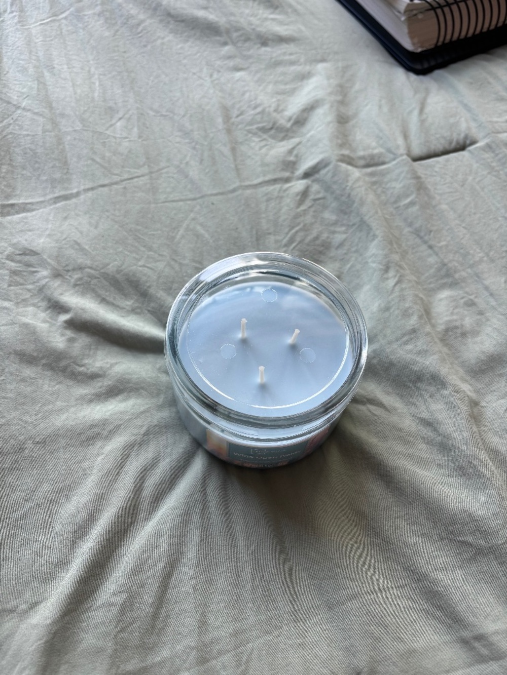 big candle “cotton”